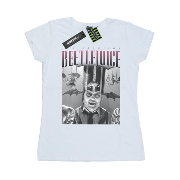 Beetlejuice Womens/Ladies Circus Homage Cotton T-Shirt