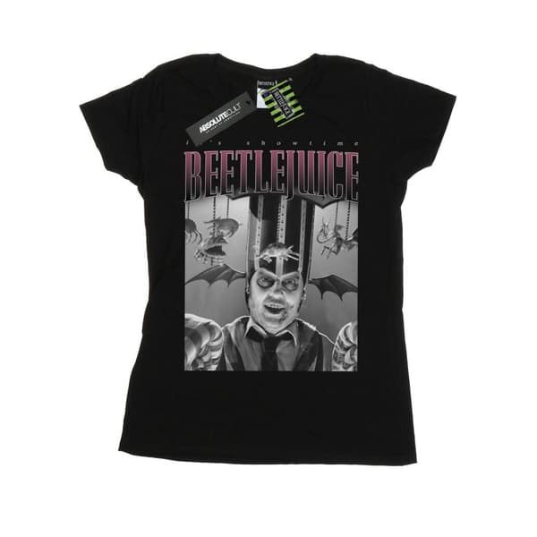 Beetlejuice Womens/Ladies Circus Homage Cotton T-Shirt