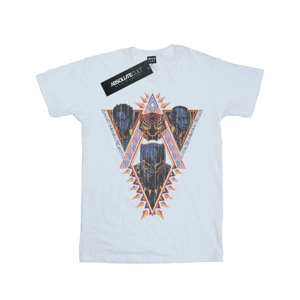 Marvel Boys Black Panther Tribal Heads T-Shirt