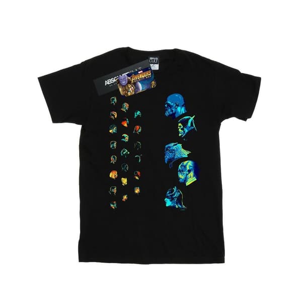 Marvel Mens Avengers Infinity War Galactic Assembly T-Shirt Black M