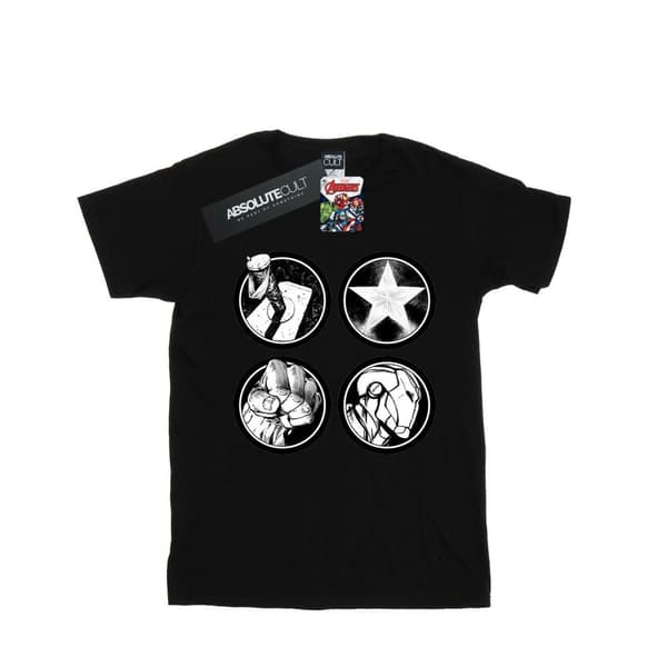 Marvel Avengers Main Logos T-shirt för herrar