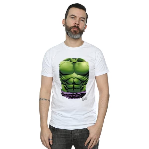 Marvel T-shirt med bröstsprängning från Hulken