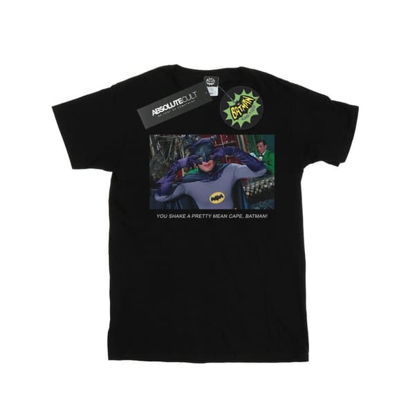 DC Comics T-shirt i bomull för flickor - Batman TV Series Mean Cape