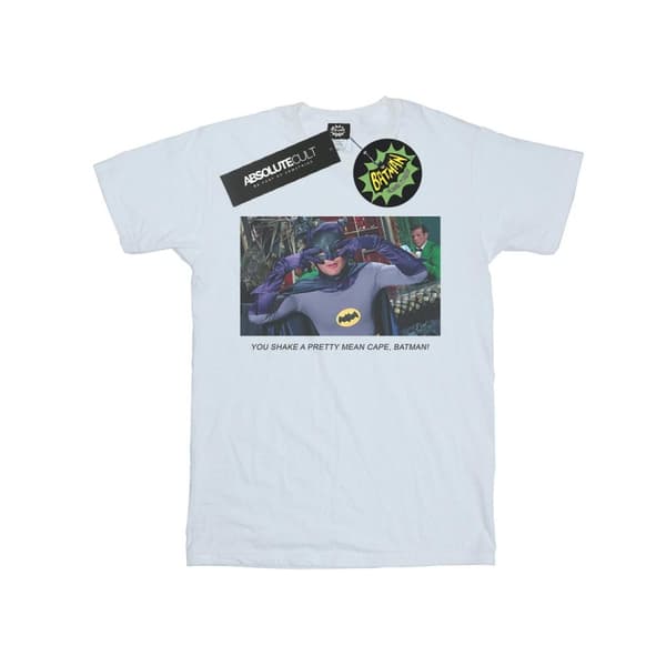 DC Comics T-shirt i bomull för flickor - Batman TV Series Mean Cape