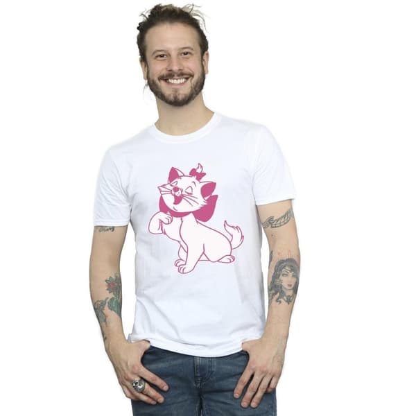 Disney Mens The Aristocats Marie T-Shirt