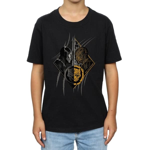 Marvel Black Panther Vs Killmonger T-shirt för pojkar