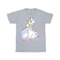 Miniatyrbild 1 av 3: Disney T-shirt i bomull med blommor och skisser från Alice i underlandet