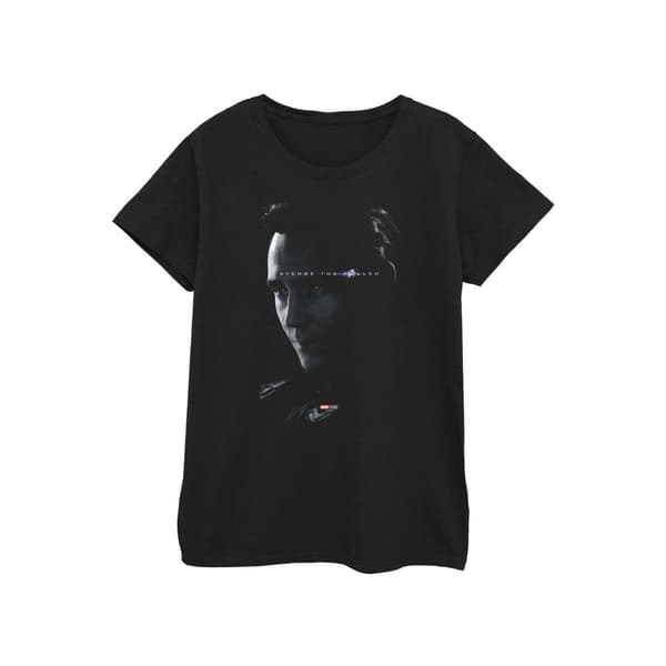 Marvel Dam/Tjej Avengers Endgame Avenge The Fallen Loki Bomulls-T-shirt