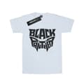 Miniatyrbilde 1 av 5: Marvel Womens/Ladies Black Panther Worded Emblem Cotton Boyfriend T-Shirt