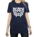 Miniatyrbilde 3 av 5: Marvel Womens/Ladies Black Panther Worded Emblem Cotton Boyfriend T-Shirt