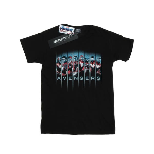 Marvel Avengers Endgame Team Tech Assemble bomulls-T-shirt för flickor