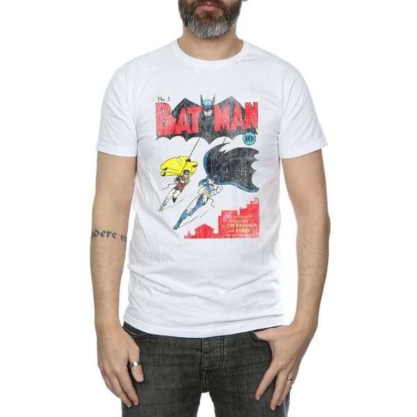 DC Comics Batman - T-shirt med omslag från nummer 1