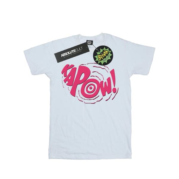 DC Comics T-shirt i bomull med Kapow från TV-serien Batman för flickor