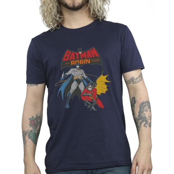 DC Comics Mens Batman And Robin T-Shirt