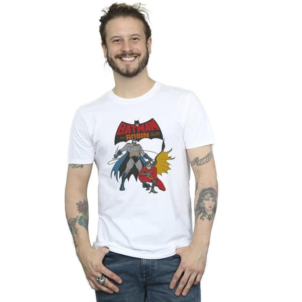 DC Comics Mens Batman And Robin T-Shirt