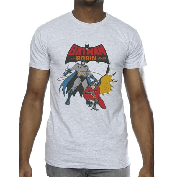 DC Comics Mens Batman And Robin T-Shirt