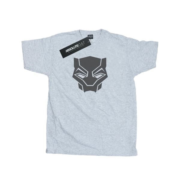 Marvel Black Panther - svart på svart T-shirt för herrar