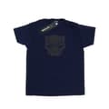 Miniatyrbild 1 av 5: Marvel Black Panther - svart på svart T-shirt för herrar