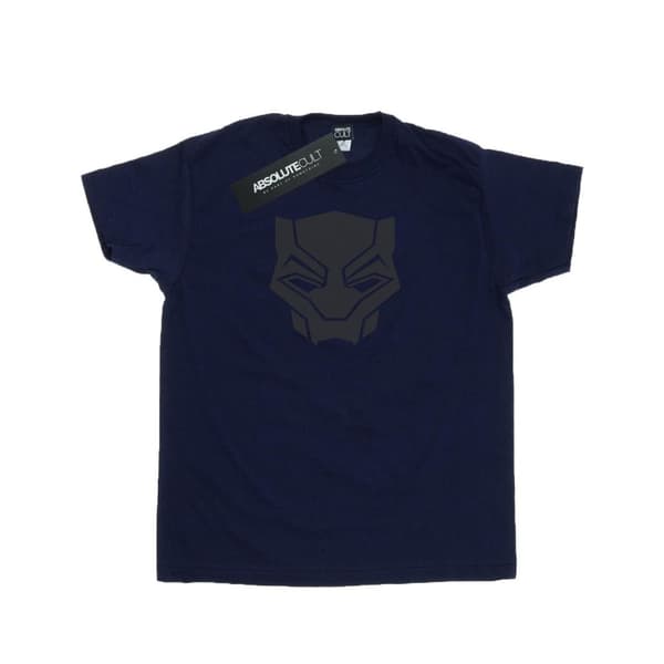 Marvel Black Panther - svart på svart T-shirt för herrar