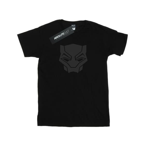 Marvel Black Panther - svart på svart T-shirt för herrar