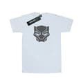 Miniatyrbild 1 av 5: Marvel Black Panther - svart på svart T-shirt för herrar