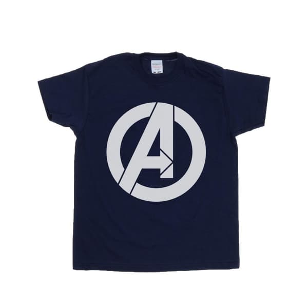 Marvel Boys Avengers Simple Logo T-Shirt