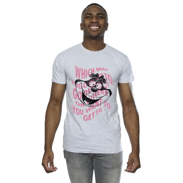 Disney Mens Alice i underlandet Chesire katt T-shirt