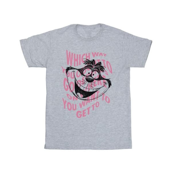 Disney Mens Alice i underlandet Chesire katt T-shirt