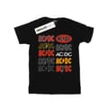 Miniatyrbilde 1 av 3: AC/DC Womens/Ladies Multi Logos Cotton Boyfriend T-Shirt