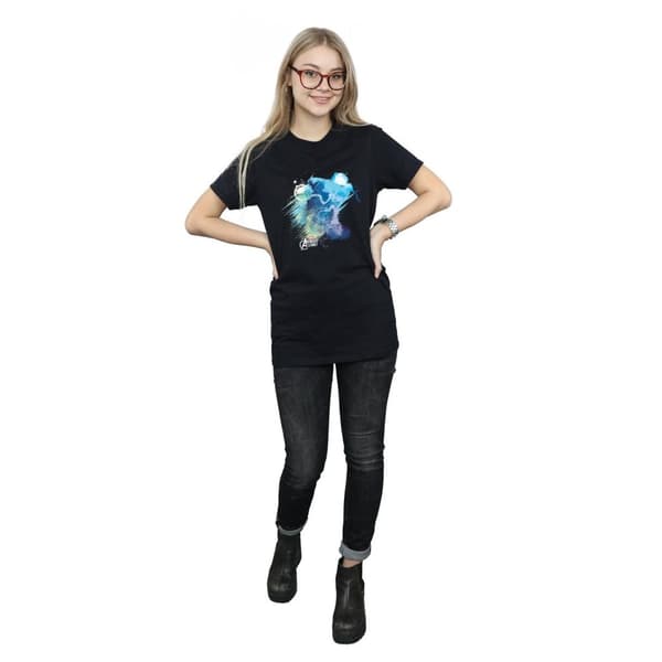 Marvel Dam/Tjej - Thor Art Burst - Boyfriend-t-shirt i bomull