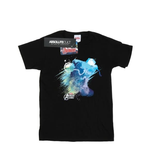 Marvel Dam/Tjej - Thor Art Burst - Boyfriend-t-shirt i bomull