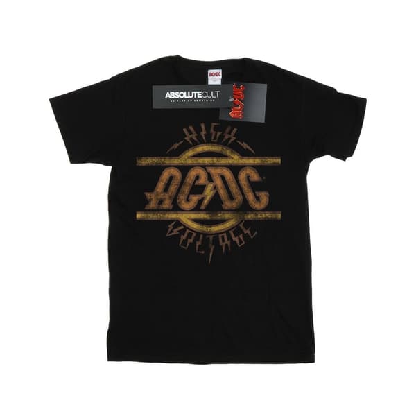 AC/DC Boys High Voltage Distressed Logo T-Shirt