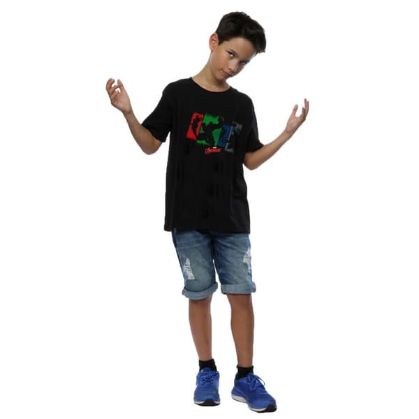 Marvel Boys Avengers Team Punch Out T-Shirt