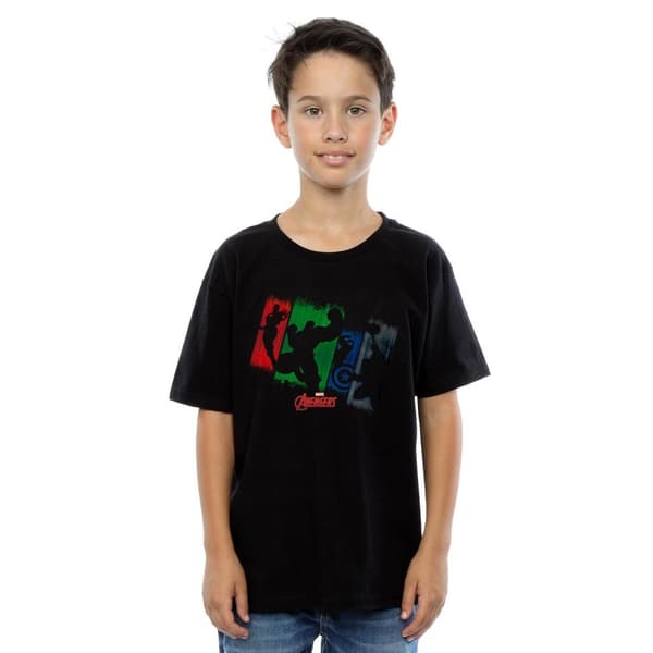 Marvel Boys Avengers Team Punch Out T-Shirt