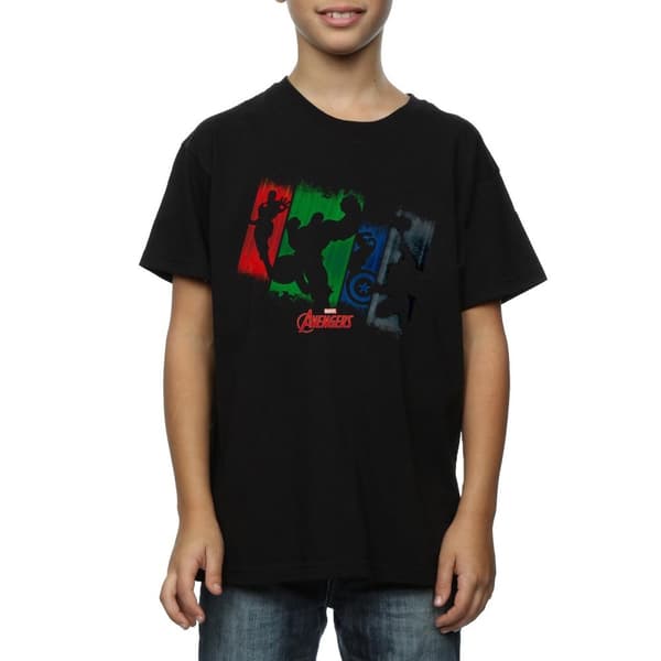 Marvel Boys Avengers Team Punch Out T-Shirt