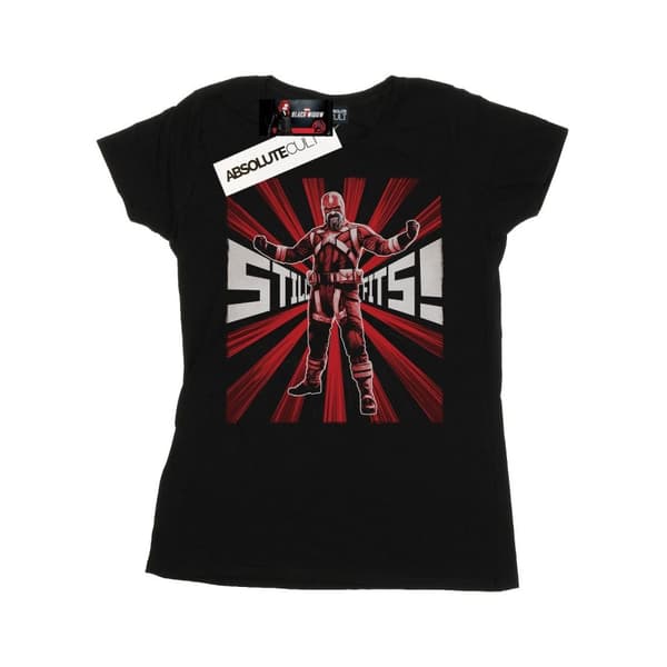 Marvel Dam/kvinnor Black Widow Movie Red Sparrow - T-shirt i bomull med passform