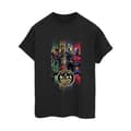 Miniatyrbillede 1 af 3: DC Comics Womens/Ladies Black Adam JSA Gold Badge Cotton Boyfriend T-Shirt