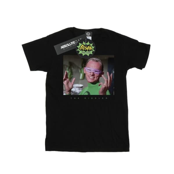 DC Comics Boys Batman TV Series The Riddler Photgraph T-Shirt