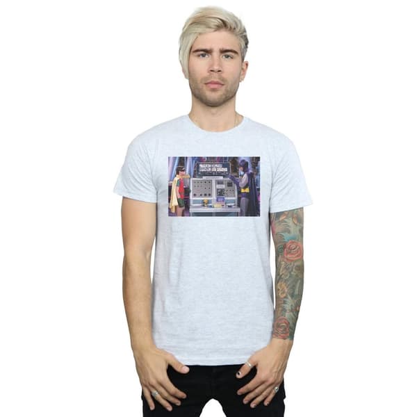 DC Comics Batman TV Series Batcomputer T-shirt för herrar