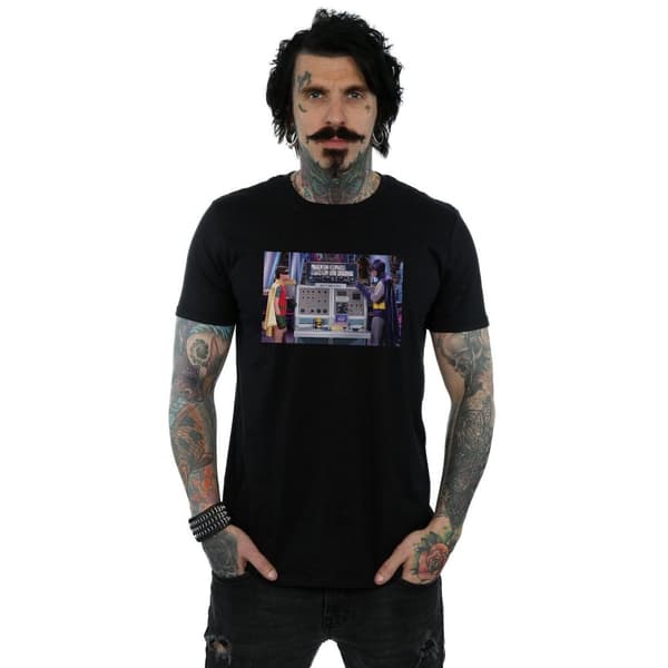 DC Comics Batman TV Series Batcomputer T-shirt för herrar