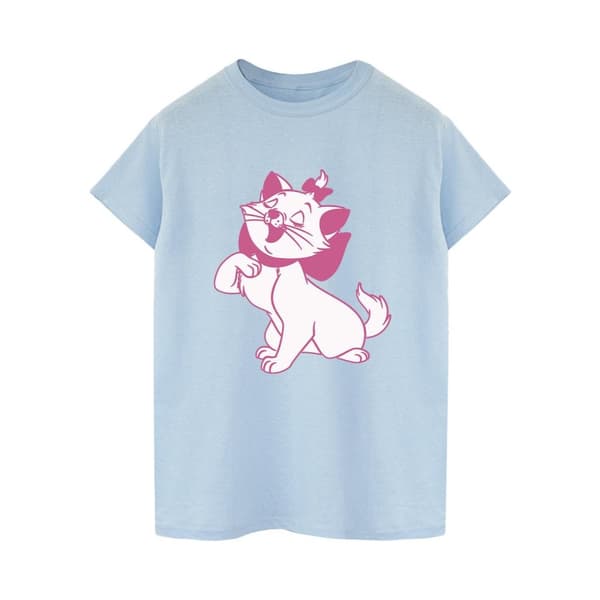 Disney Womens/Ladies The Aristocats Marie Cotton Boyfriend T-Shirt