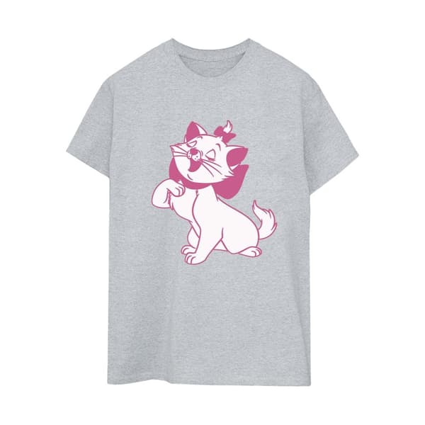 Disney Womens/Ladies The Aristocats Marie Cotton Boyfriend T-Shirt