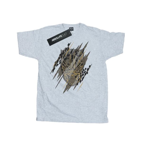 Marvel Black Panther Gold Head T-shirt för herrar