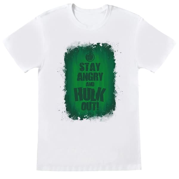 Marvel T-shirt för pojkar - Hulk Stay Angry