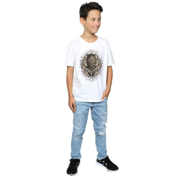 Marvel Boys Black Panther Gold Killmonger T-Shirt