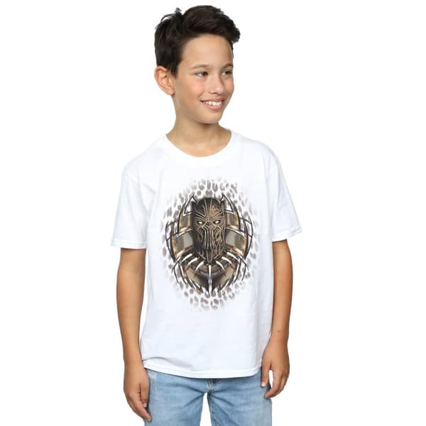 Marvel Boys Black Panther Gold Killmonger T-Shirt