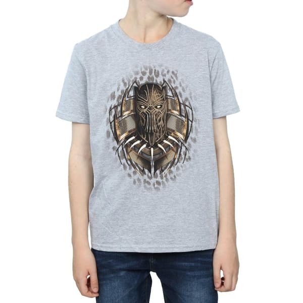 Marvel Boys Black Panther Gold Killmonger T-Shirt