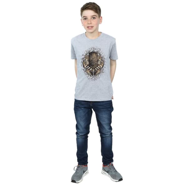 Marvel Boys Black Panther Gold Killmonger T-Shirt