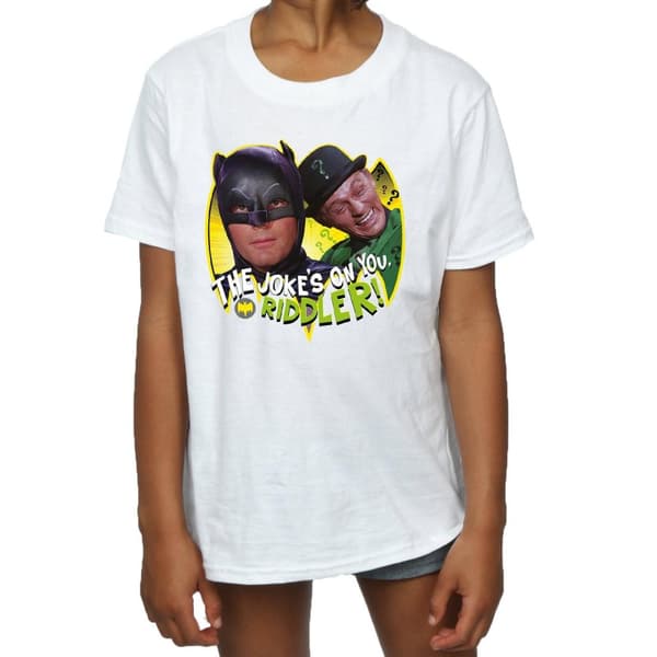 DC Comics T-shirt i bomull med skämt från Batman TV Series The Riddler
