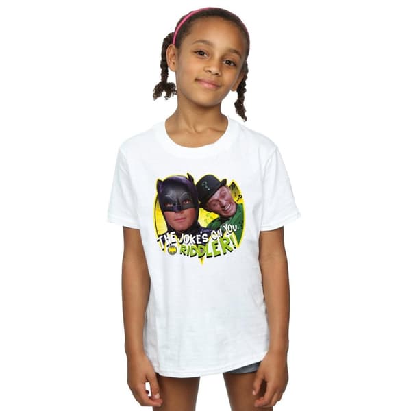 DC Comics T-shirt i bomull med skämt från Batman TV Series The Riddler